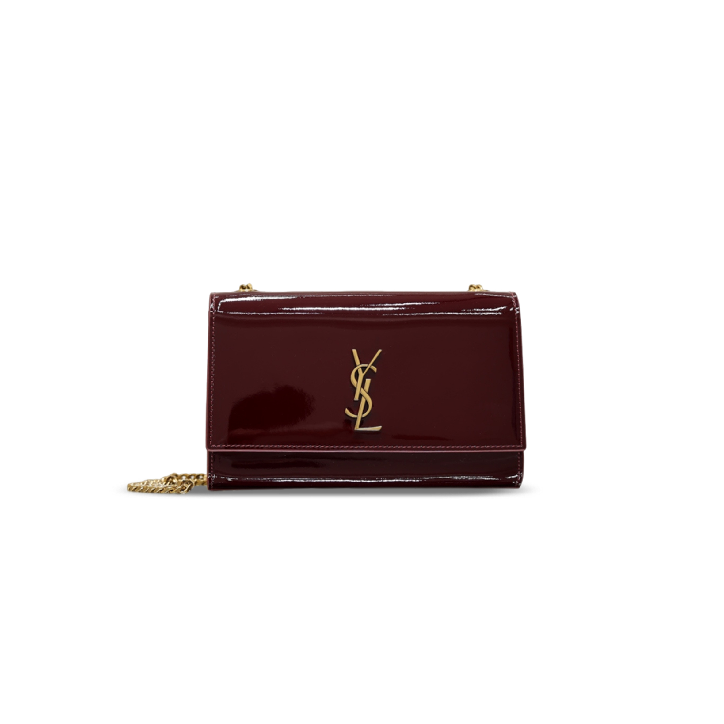 YSL NEW KATE SMALL IN PATENT LEATHER 851504 (20*13*5cm)